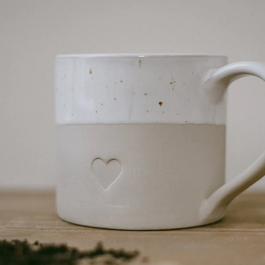 Large Heart Mug