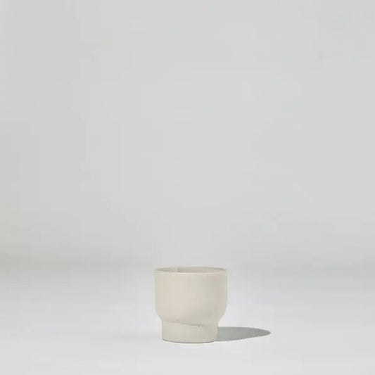 Chalk White Ceramic Tumbler