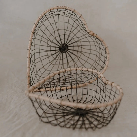 Heart Wire Basket