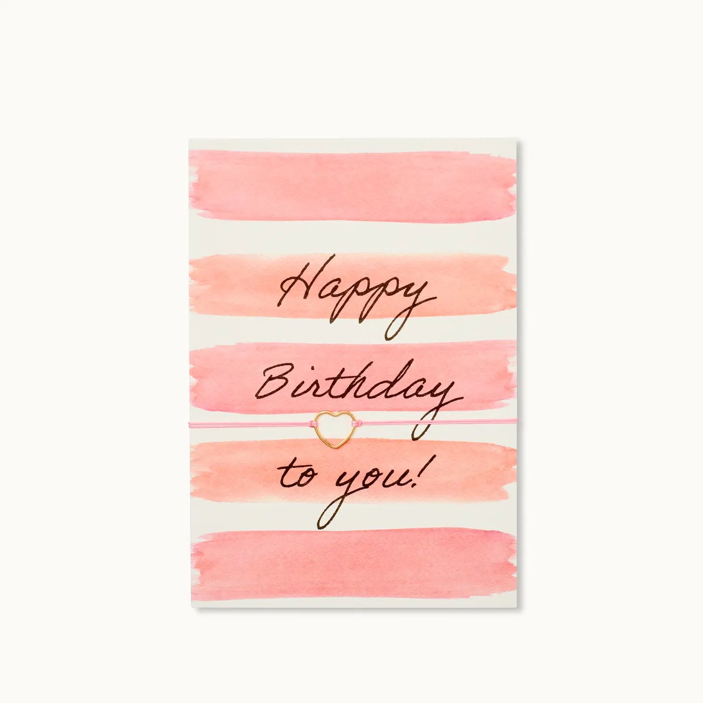 Bracelet Card: Happy Birthday